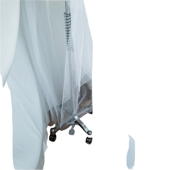 1950s‎ Unlabeled Matte Satin Prom/Party Dress - Picture 4 of 8